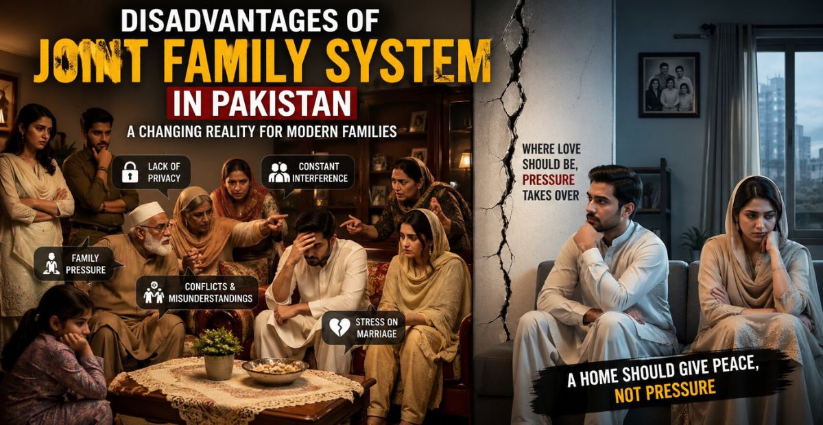 Disadvantages of Joint Family System in Pakistan