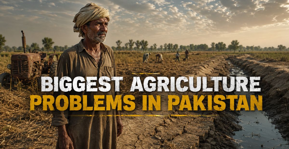 Biggest Agriculture Problems in Pakistan
