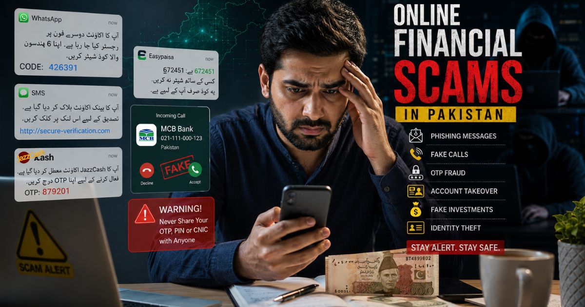 Online Financial Scams in Pakistan